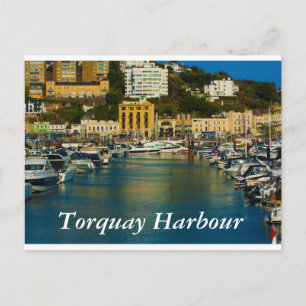 Carte postale du port de Torquay