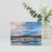 Carte postale du port de vendredi San Juan Island (Debout devant)