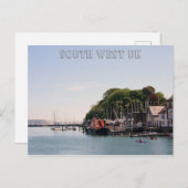 Carte postale du port de Weymouth (Devant / Derrière)