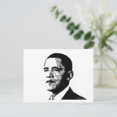 Carte postale du président Obama (Debout devant)