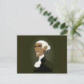 Carte postale du président Obama (Debout devant)