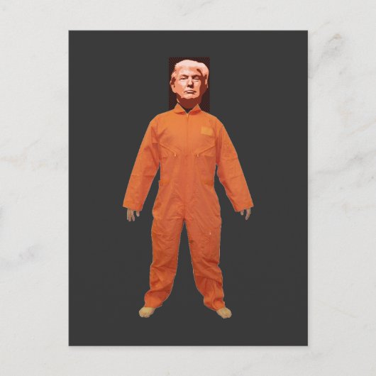 Carte postale du prisonnier Trump (Devant)