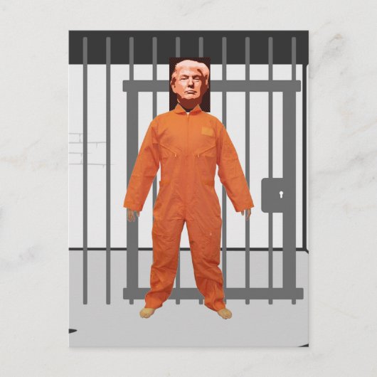 Carte postale du prisonnier Trump (Devant)