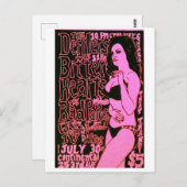 Carte postale du prospectus Garage Rock Defilers (Devant / Derrière)