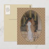Carte postale du quart d'aquarelle (Devant / Derrière)