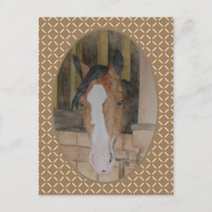 Carte postale du quart d'aquarelle