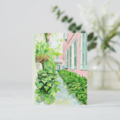 Carte postale du quartier français (Debout devant)