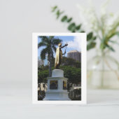 Carte postale du roi (Debout devant)