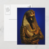 Carte postale du roi d'Égypte (Devant / Derrière)