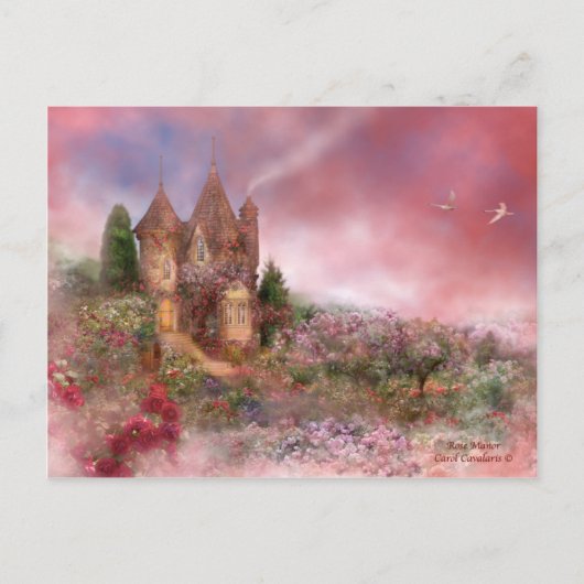 Carte postale du rose Manor (Devant)