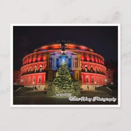 Carte postale du Royal Albert Hall (Devant)