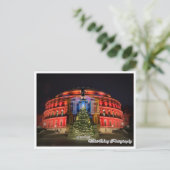 Carte postale du Royal Albert Hall (Debout devant)