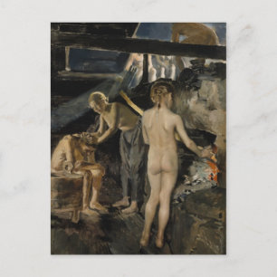 Carte postale du sauna de Gallen-Kallela