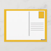 Carte postale du saxophone oddRex (Dos)