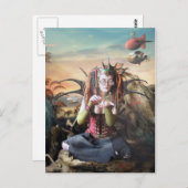 Carte postale du scientifique (Devant / Derrière)