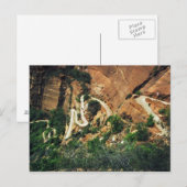 Carte postale du sentier d'atterrissage Angels (Devant / Derrière)