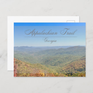 Carte postale du sentier des Appalaches