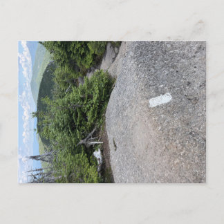 Carte postale du sentier des Appalaches du New Ham