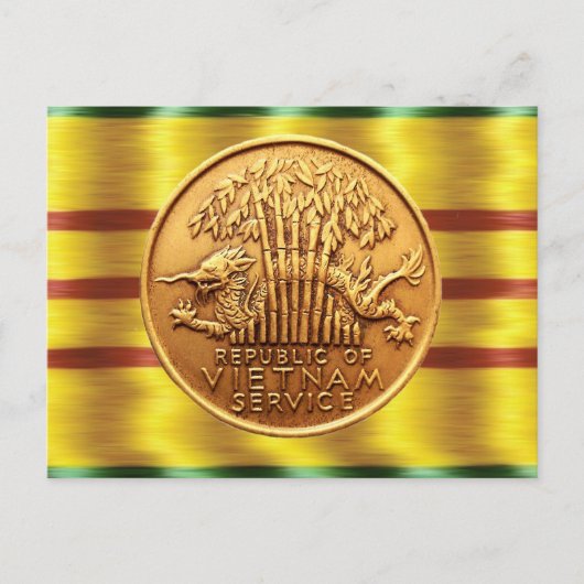 Carte postale du service du Vietnam (Devant)