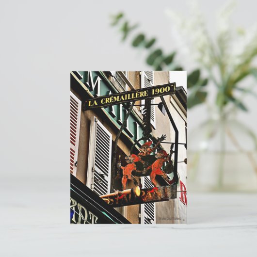 Carte postale du signe 14 (Debout devant)