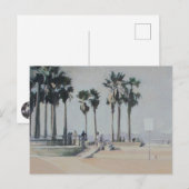 Carte postale du skatepark de Venice Beach (Devant / Derrière)