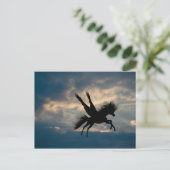 Carte postale du soir (Debout devant)