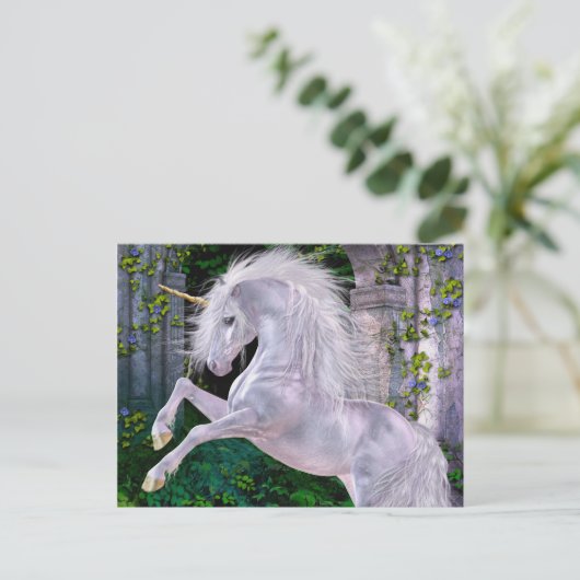 Carte postale du soir enchantée (Debout devant)