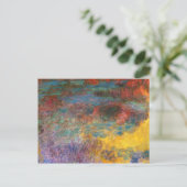 Carte postale du soir Monet Water Lily Pond (Debout devant)