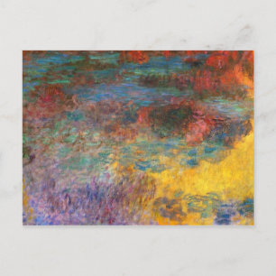 Carte postale du soir Monet Water Lily Pond