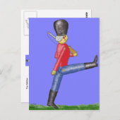 Carte postale du soldat de jouets (Devant / Derrière)