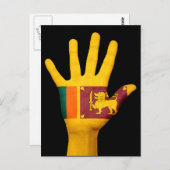 Carte postale du Sri Lanka (Devant / Derrière)