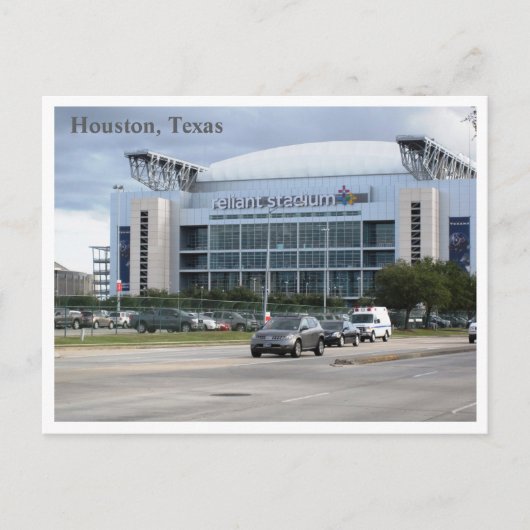Carte postale du stade Reliant (Devant)