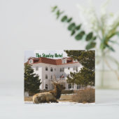 Carte postale du Stanley Hotel (Debout devant)