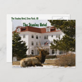 Carte postale du Stanley Hotel (Devant / Derrière)
