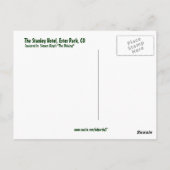 Carte postale du Stanley Hotel (Dos)