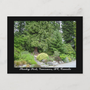 Carte postale du Stanley Park, Vancouver, BC