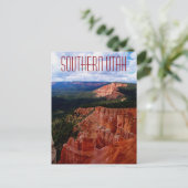 Carte postale du sud de l'Utah près de Bryce Canyo (Debout devant)