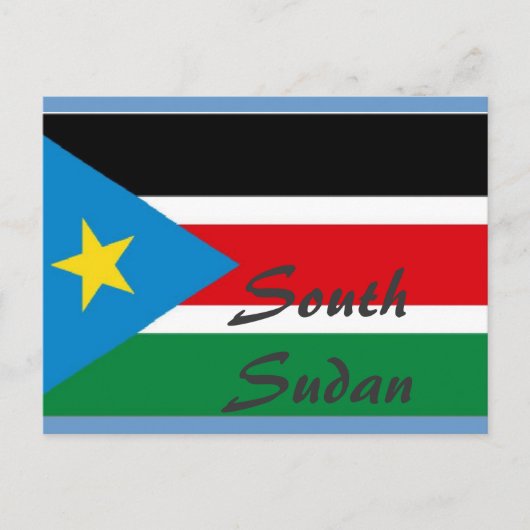 Carte postale du Sud Soudan (Devant)