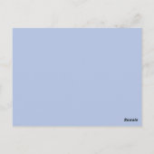 Carte postale du tableau d'échecs imaginaire (Dos)