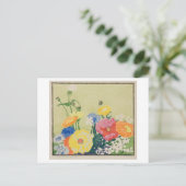 Carte postale du tableau Fleurs de jardin de Hopki (Debout devant)