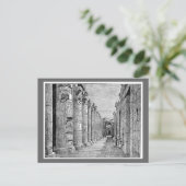Carte postale du temple antique égyptien (Debout devant)
