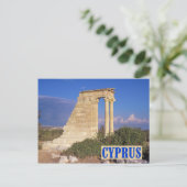 Carte postale du temple Apollo Chypre (Debout devant)