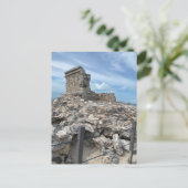 Carte postale du temple maya d'Ixchel Mexique (Debout devant)