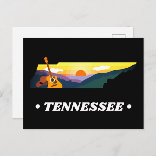Carte postale du Tennessee (Devant / Derrière)
