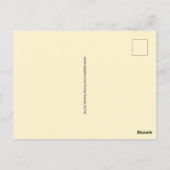 Carte postale du Tennessee (Dos)