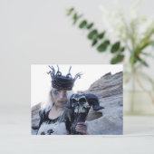 Carte postale du terrain de la réunion amplifiée (Debout devant)