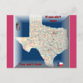 Carte postale du Texas (Devant)