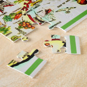 Carte postale du Texas Jigsaw Puzzle (Côté)