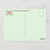Carte postale du tigre (Dos)