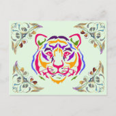 Carte postale du tigre (Devant)